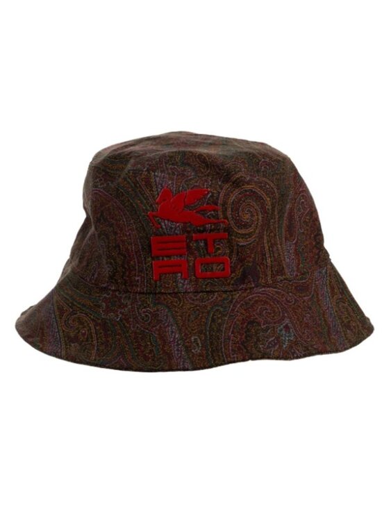 Etro Paisley Print Bucket Hat Size 57 Like New